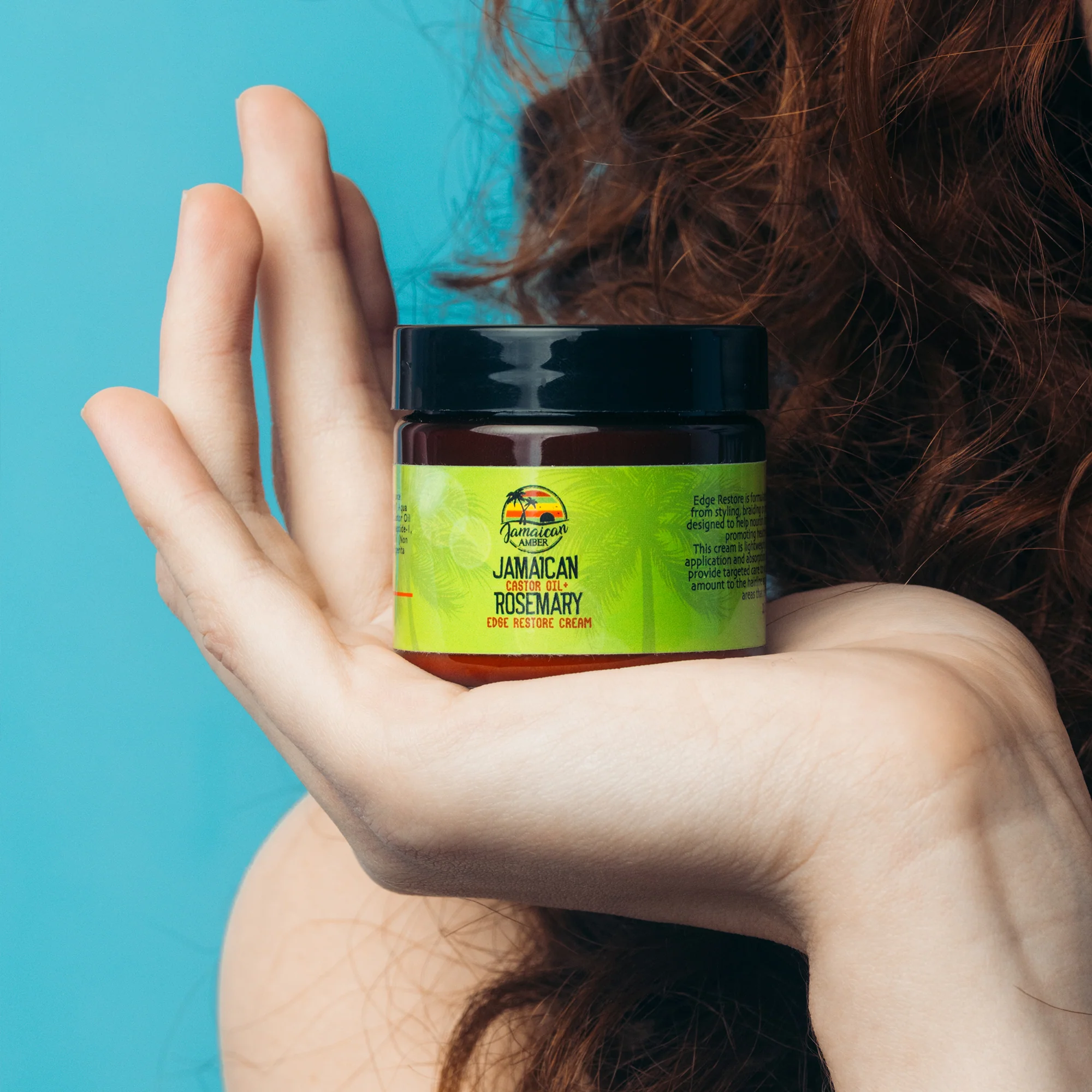 Jamaican Amber Jamaican Castor Oil & Rosemary Edge Restore Cream 2 oz/60 ml - Image 11
