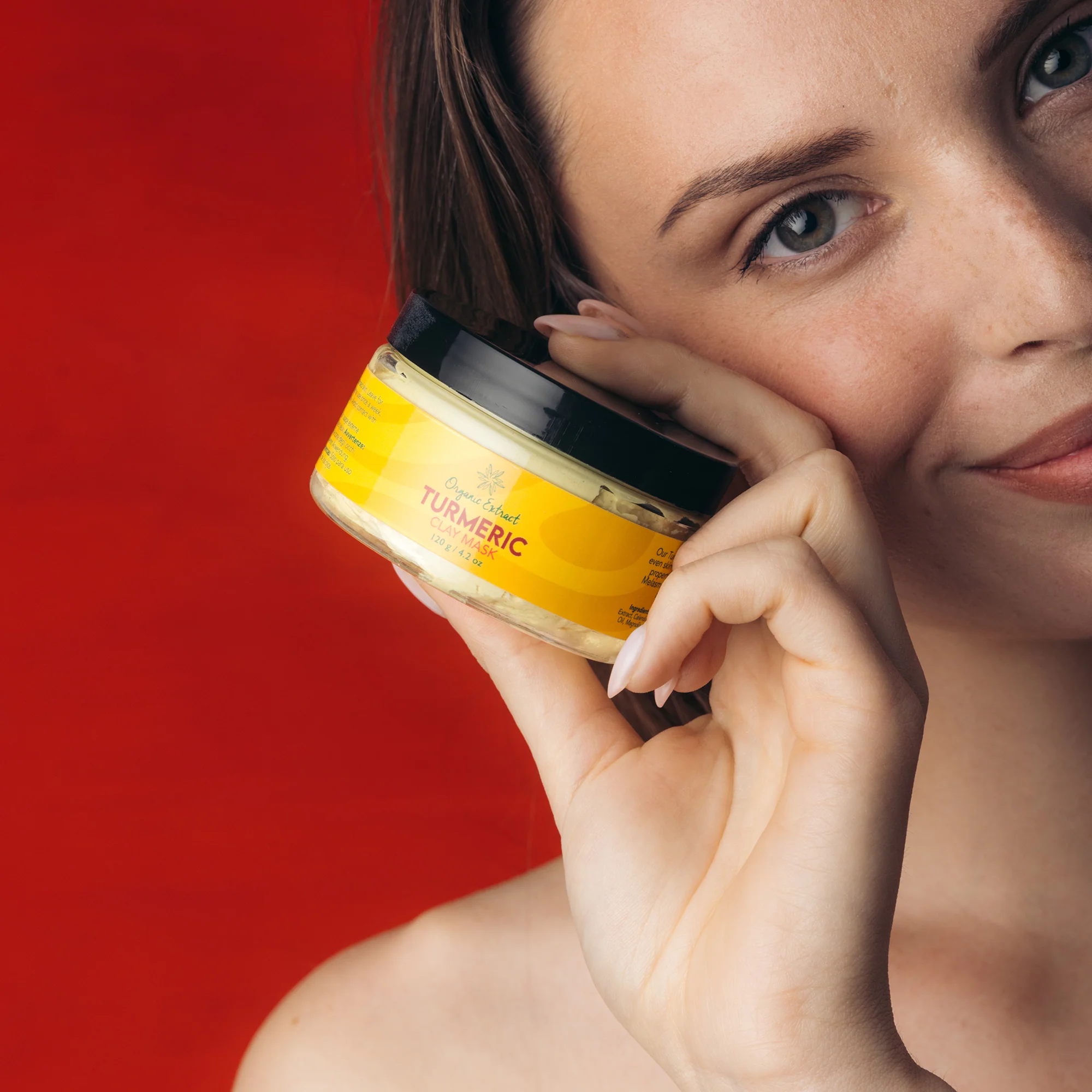 Organic Extract Turmeric Clay Mask 120g - Image 8