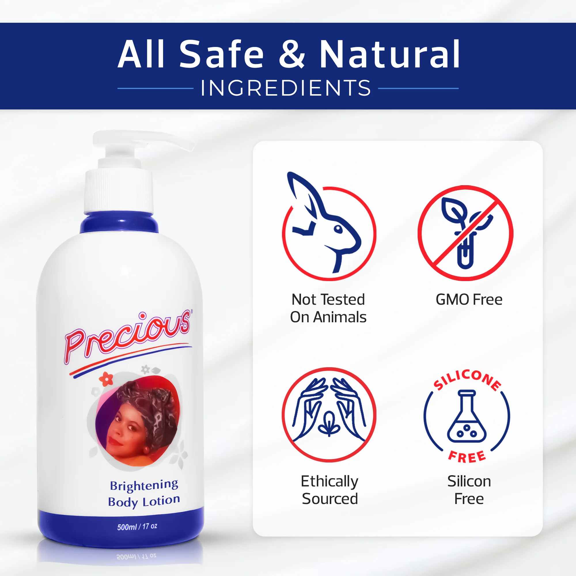 Precious Brightening Body Lotion - 500ml - Image 7